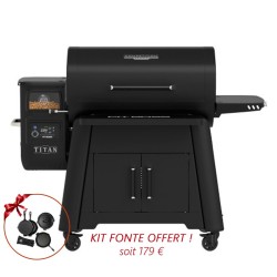 PIT BOSS TITAN COMPETITION Barbecue à pellet + Set casseroles OFFERT
