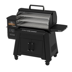 PIT BOSS TITAN COMPETITION Barbecue à pellet + Set casseroles OFFERT