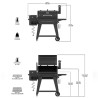 PIT BOSS PRO SERIES 850 Barbecue à pellet + Set casseroles OFFERT