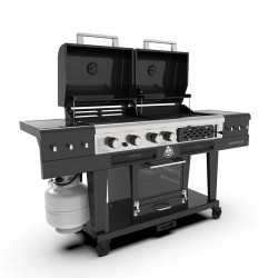 MEMPHIS 3 en 1 - Barbecue combiné + Set casseroles OFFERT