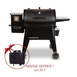 NAVIGATOR 850 Barbecue à pellet + Housse OFFERTE