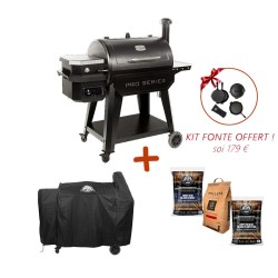Pack PRO SERIES 850 + Housse et 3 sacs de granulés