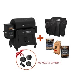 PIT BOSS TITAN COMPETITION Barbecue à pellet + Set casseroles OFFERT