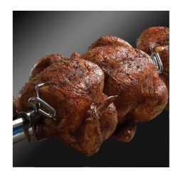 CROWN 480 SHADOW avec rotissoire - Barbecue gaz