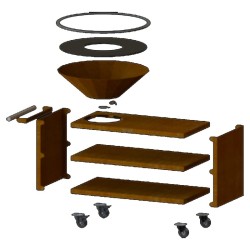 BRASERO PONTAILLAC 88 - Fabrication Française