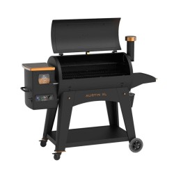 AUSTIN XL Onyx Edition - Barbecue et fumoir à pellet