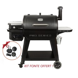 PRO SERIES 850 Barbecue et fumoir à pellet + set casseroles OFFERT