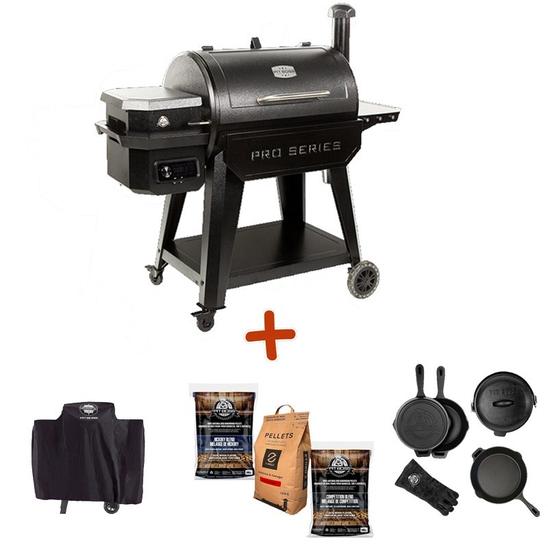 Pack PRO SERIES 850 + Housse et 3 sacs de granulés