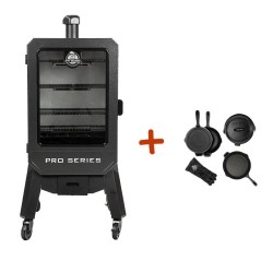 Fumoir Vertical  à granulés PitBoss Pro Seri + Set casseroles OFFERTE
