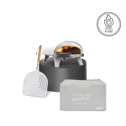 Pack Starter • Four à pizza Piana à Gaz Terracotta + accessoires