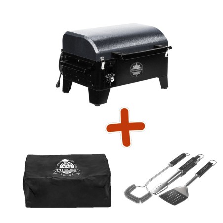 Pack NAVIGATOR 150 + Housse et Set ustensiles 3 pièces Pit Boss