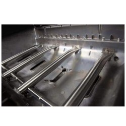 CROWN 490 SHADOW avec rotissoire - Barbecue gaz