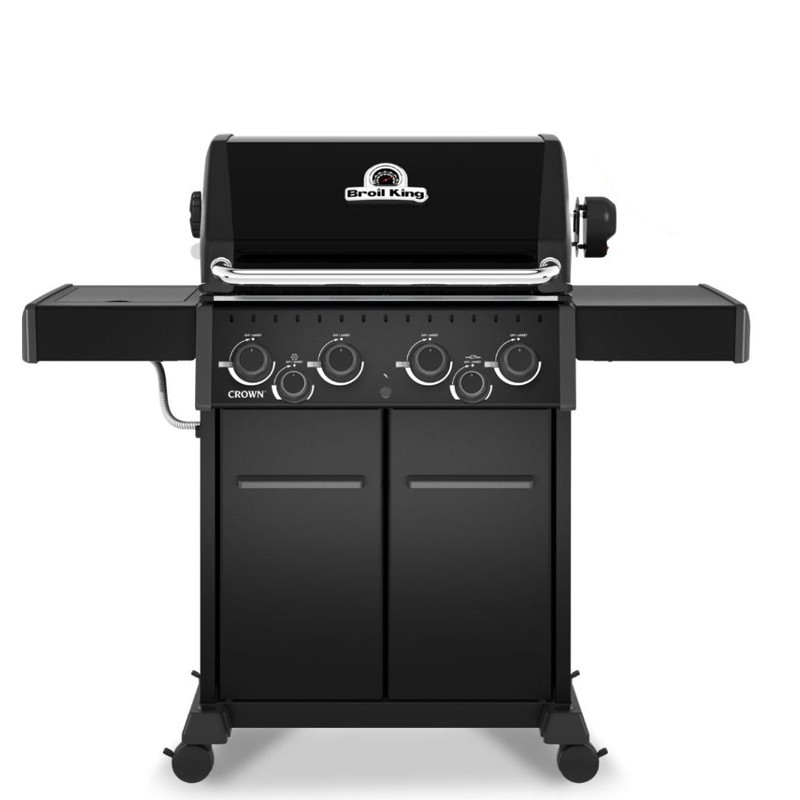 CROWN 490 SHADOW avec rotissoire - Barbecue gaz