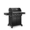 CROWN 490 SHADOW avec rotissoire - Barbecue gaz