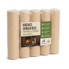 Bûches de bois densifiées - Haut pouvoir calorifique