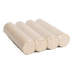 Bûches de bois densifiées - Haut pouvoir calorifique