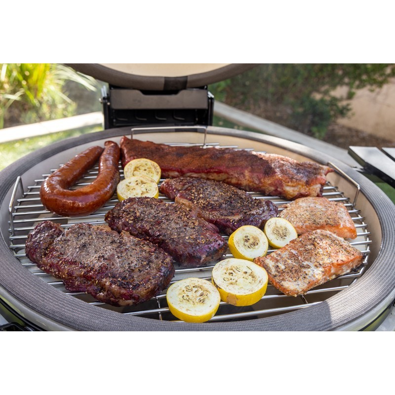 Barbecue Kamado Céramique Pit Boss 52 Cm - 5 En 1 : Fumer, Cuire, Rôtir, Griller